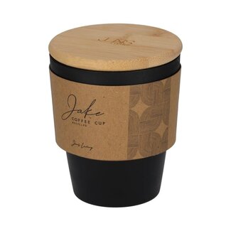Jens Living Koffiebeker Jake Gerecycled PP zwart