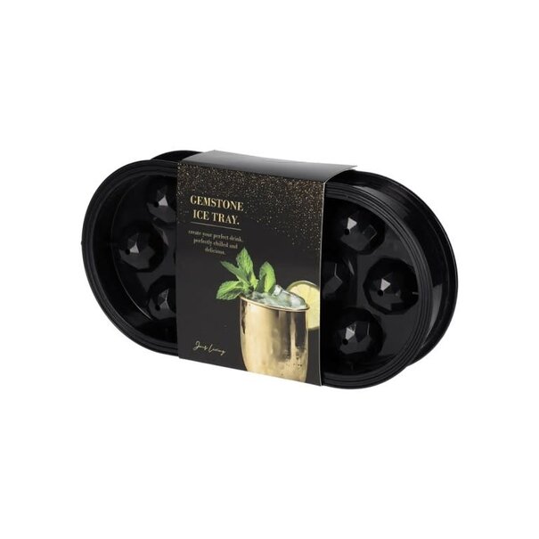 Jens Living IJsblokjesvorm Diamant zwart