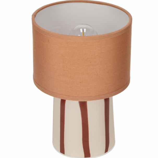 Jens Living LED Tafellamp Lily Bruin