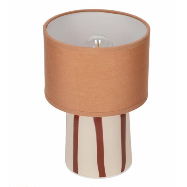 LED Tafellamp Lily Bruin