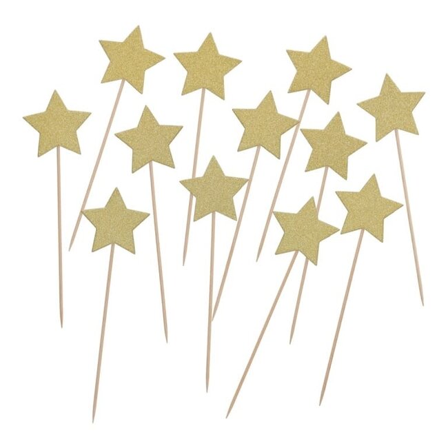 Jens Living Cocktailprikkers Sterren (set van 12)