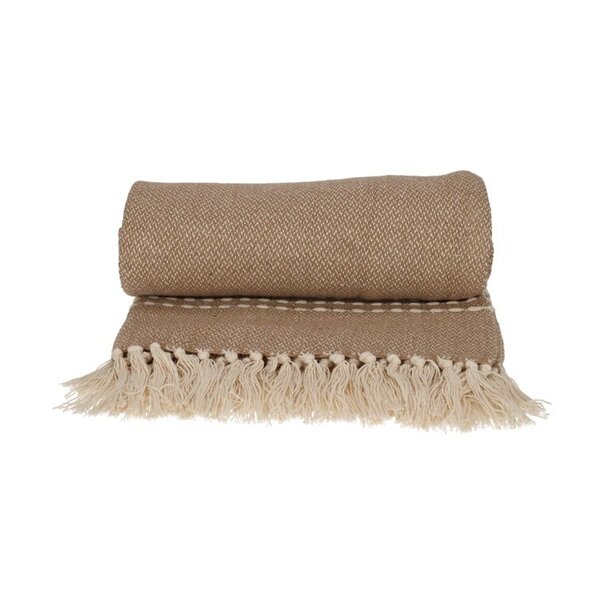 Jens Living Recycled Cotton Plaid Juul beige