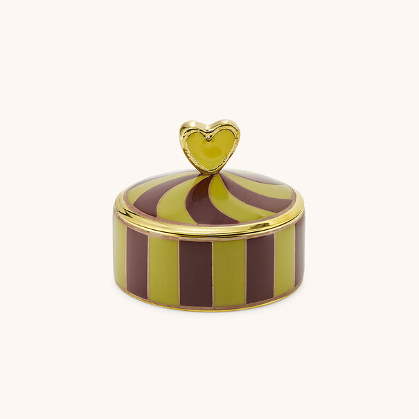 Doing goods Pyar Heart Circus Box Medium Yellow