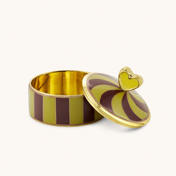Doing goods Pyar Heart Circus Box Medium Yellow