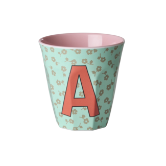 Rice Melamine Cup A - Flowers