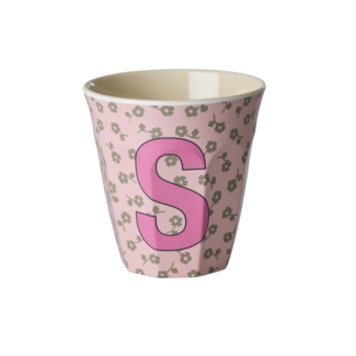 Rice Melamine Cup S - Flowers