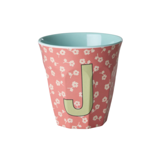Rice Melamine Cup J - Flowers