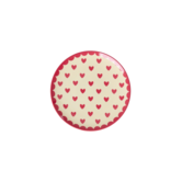 Melamine Cake Plate with Favorite Hearts