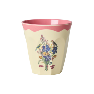 Rice Melamine Cup Nathalie Lété - Neon Pink
