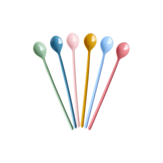 Rice Latte Spoon multicolor (set of 6)