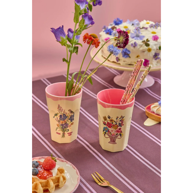 Melamine Tall Cups Nathalie Lété - Pink