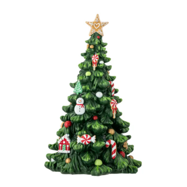 Eddy Deco Light, Green, Polyresin