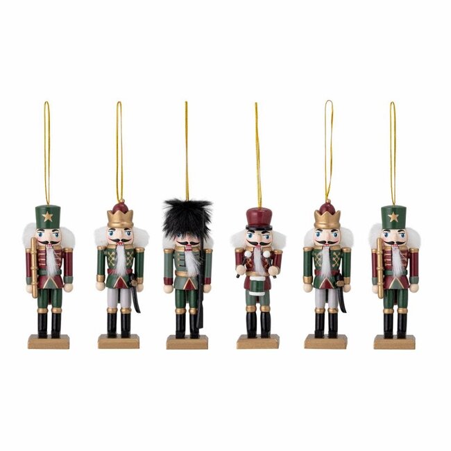 Nikita Ornament, Green (set of 6)