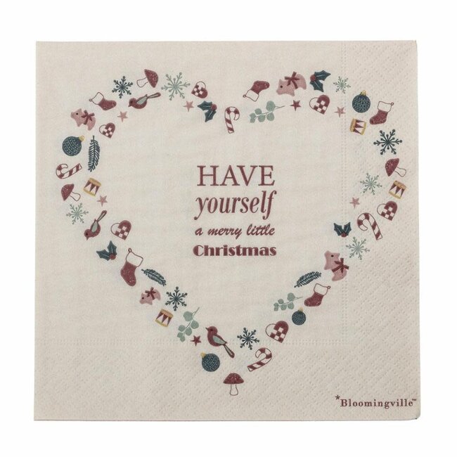 Paia Napkin, Red, FSCmix, Paper