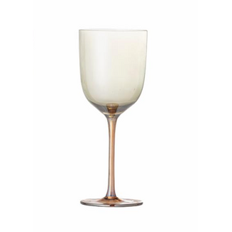 Bloomingville Aston Wine Glass, Bronze, Glass