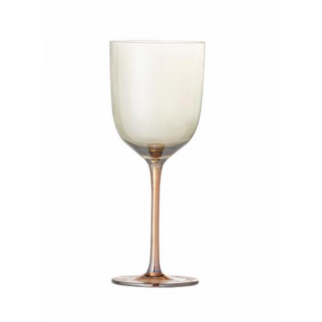 Aston Wine Glass, Bronze, Glass