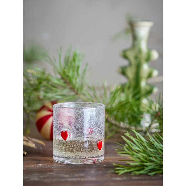 Debra Drinking Glass, Clear, Glass