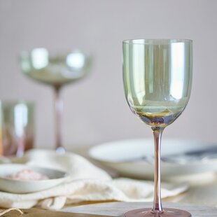 Aston Wine Glass, Bronze, Glass