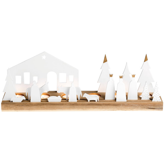 Light Object Nativity Set