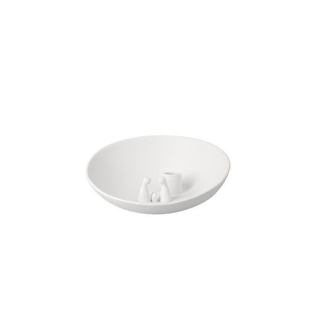 Räder Candle Bowl with Navity scene Large