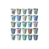 Melamine Alphabet Cup | Stars