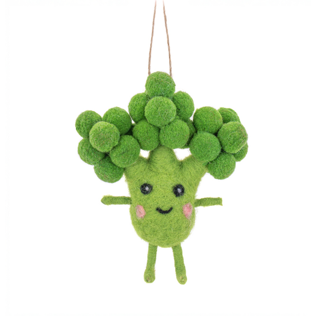 Broccoli Felt Decoration