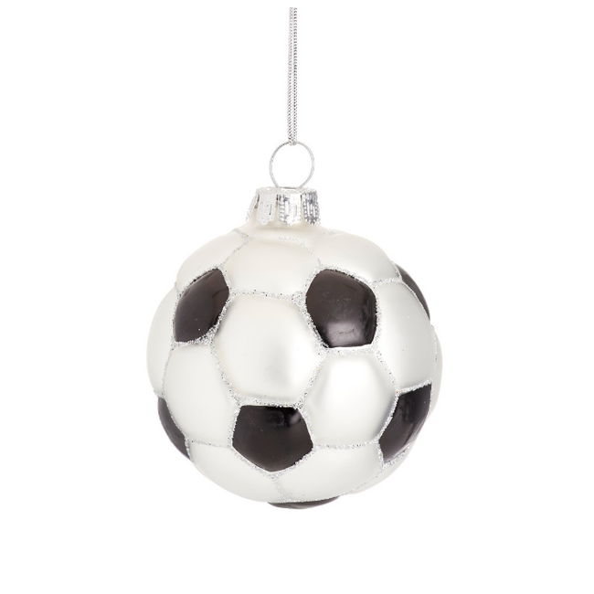 Football Shaped Bauble