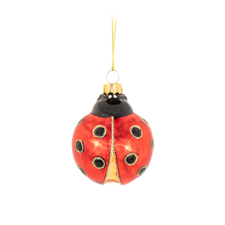 Sass & Belle Ladybird Shaped Bauble