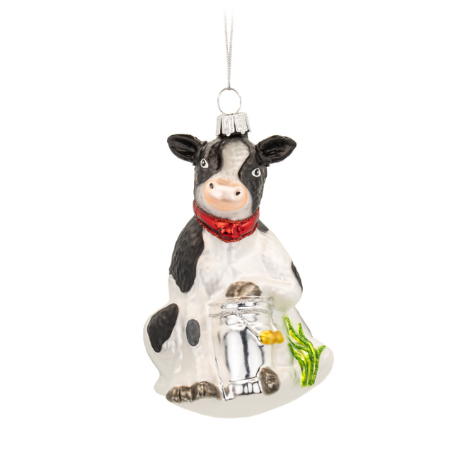 Dairy Cow Shaped Bauble