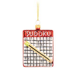 Sass & Belle Sudoku Shaped Bauble