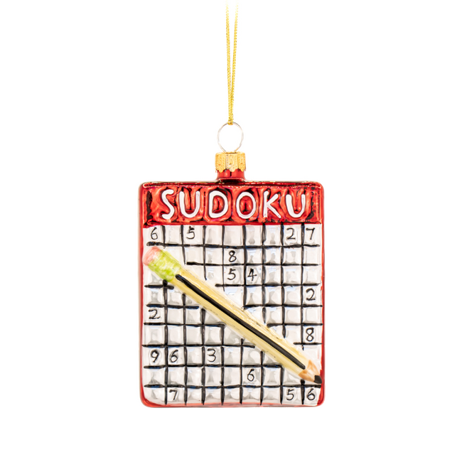 Sudoku Shaped Bauble
