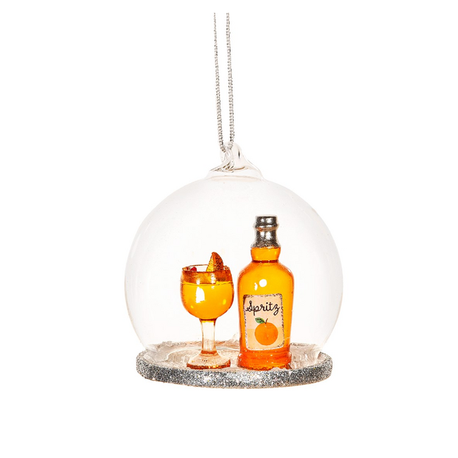 Christmas Spritz Dome Bauble