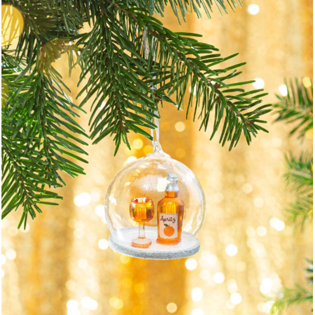 Christmas Spritz Dome Bauble