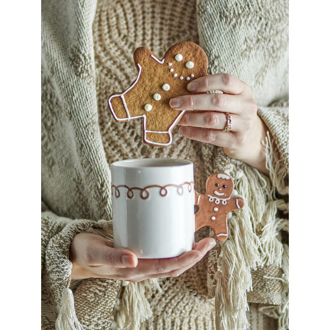 Ginnie Mug, Brown, Stoneware