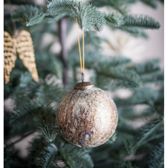 Nany Ornament, Bronze, Glass