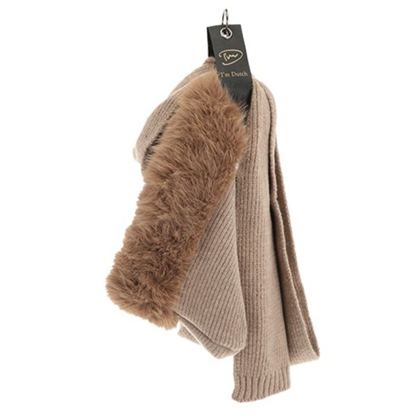 I'm DUTCH Camel Kappl sjaal