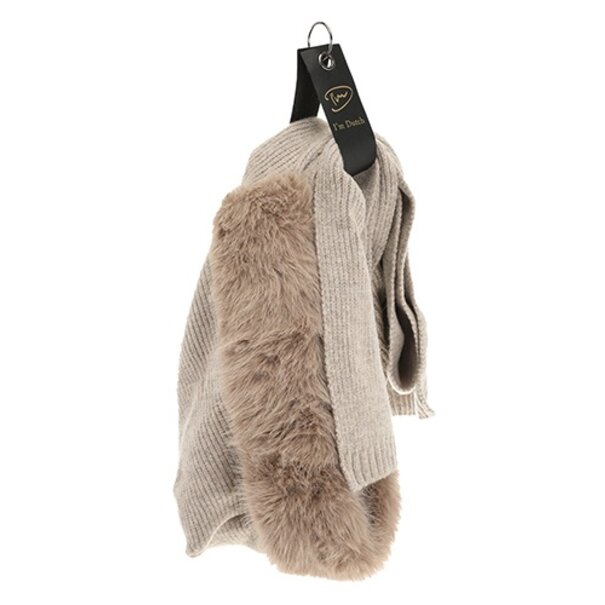 I'm DUTCH Beige Kappl Sjaal