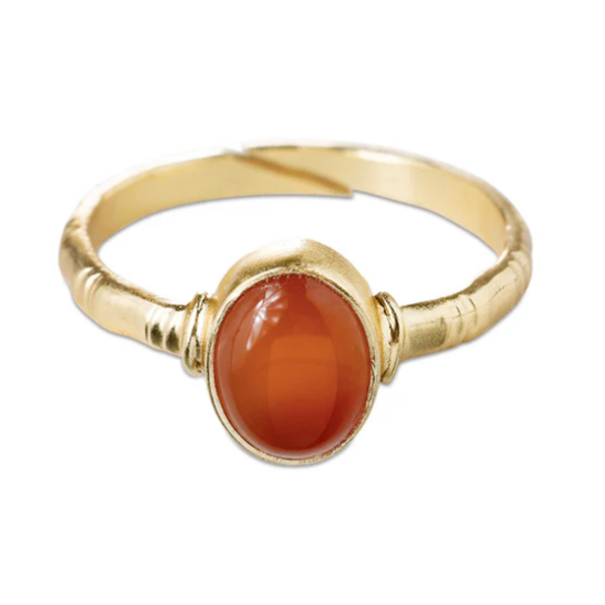 A beautiful story Certain Carnelian Ring