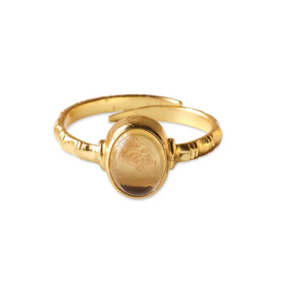 A beautiful story Certain Citrine Ring