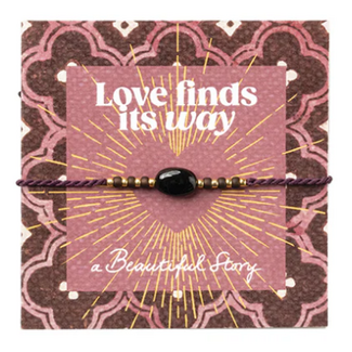 A beautiful story Gemstone card Love Finds Its Way