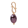 Garnet Faceted Gemstone Pendant