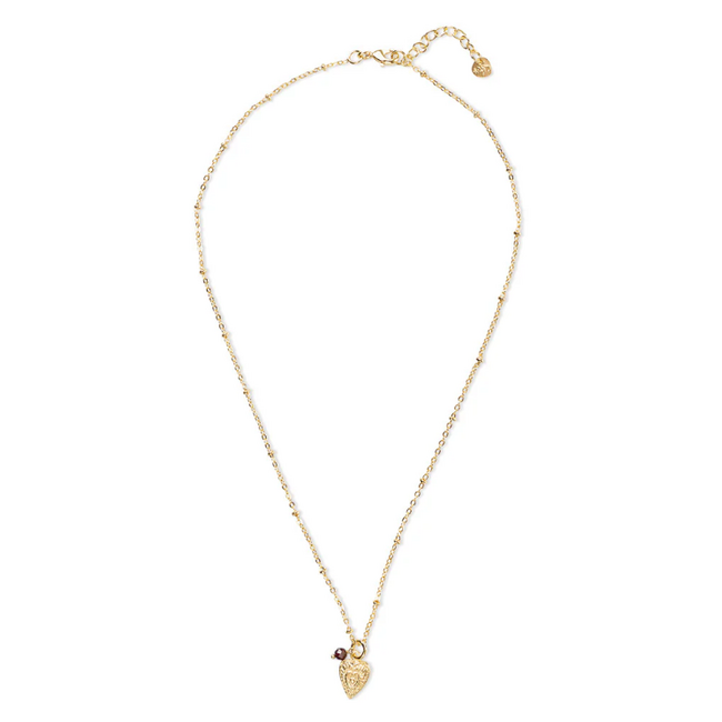 Convinced Garnet Necklace