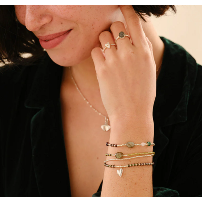 Hoping Rose Quartz Bracelet