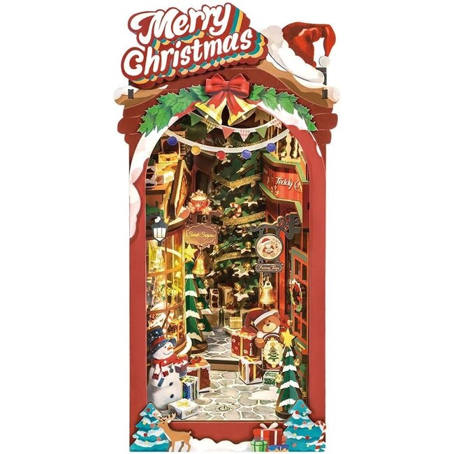 Robotime Book Nook Christmas Street