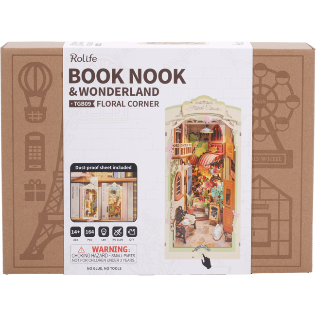 Book Nook Floral Corner