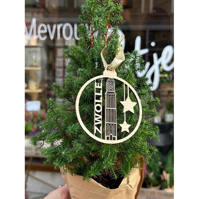 Mevrouw Potjes Kersthanger|  Peperbus