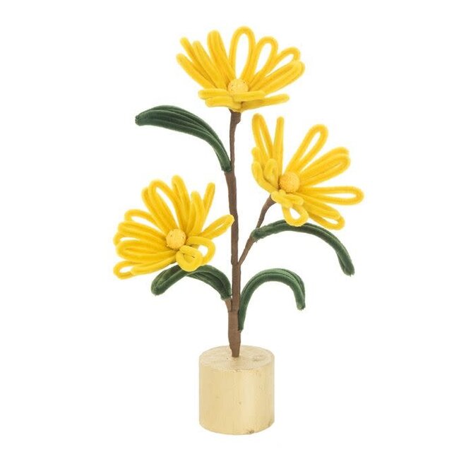 Decoratie Bloem Geel