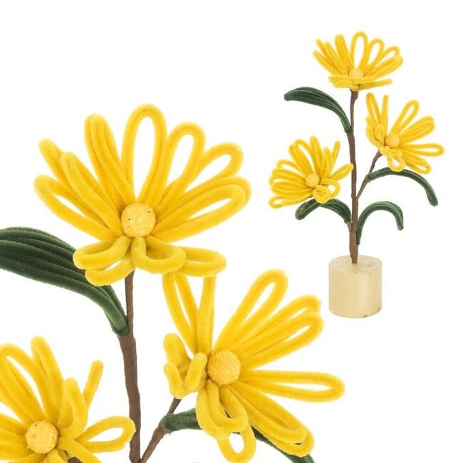 Decoratie Bloem Geel