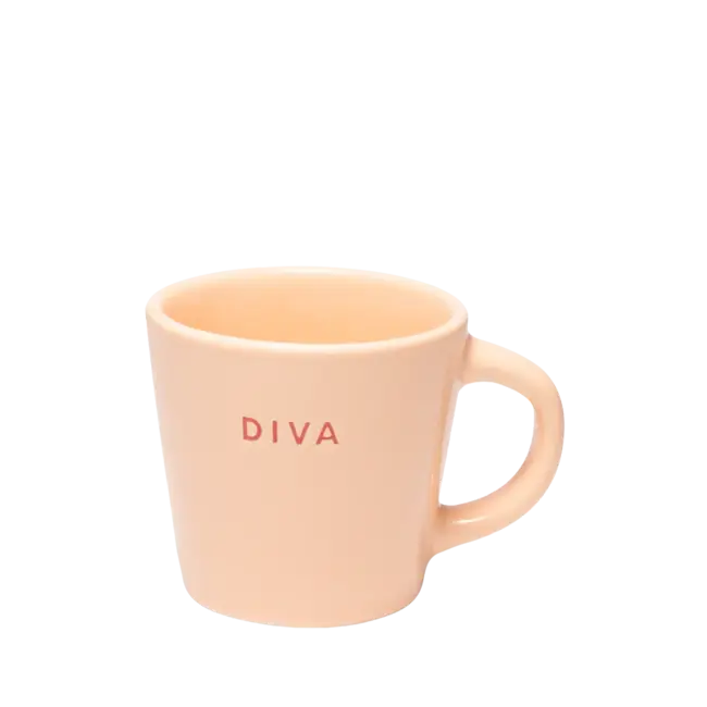 Espresso cup DIVA salmon