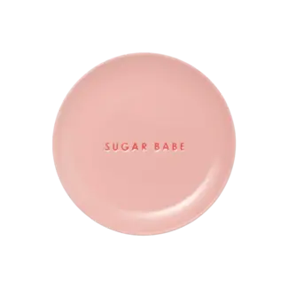 Vondels Cake Plate SUGAR BABE pink